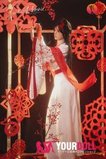 Shedoll Huayin(花音) 168cm Dカップ フルシリコン リアルな肌質感付き 顎機能追加可 中華風 美人 新年スペシャル ラブドール - 画像 (15)