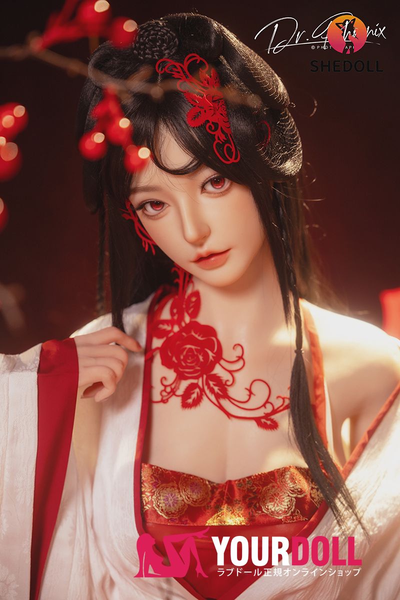 Shedoll Huayin(花音) 168cm Dカップ フルシリコン リアルな肌質感付き 顎機能追加可 中華風 美人 新年スペシャル ラブドール - 画像 (1)
