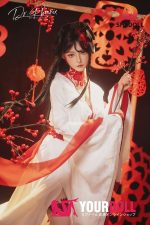 Shedoll Huayin(花音) 168cm Dカップ フルシリコン リアルな肌質感付き 顎機能追加可 中華風 美人 新年スペシャル ラブドール - 画像 (13)