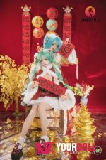 Shedoll Ailin(艾琳) 145cm Gカップ シリコンヘッド+TPEボディ 顎機能追加可 エルフ耳 新年スペシャル かわいい カスタム瞳 ラブドール - 画像 (11)