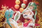 Shedoll Ailin(艾琳) 145cm Gカップ シリコンヘッド+TPEボディ 顎機能追加可 エルフ耳 新年スペシャル かわいい カスタム瞳 ラブドール - 画像 (25)