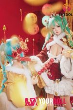 Shedoll Ailin(艾琳) 145cm Gカップ シリコンヘッド+TPEボディ 顎機能追加可 エルフ耳 新年スペシャル かわいい カスタム瞳 ラブドール - 画像 (5)