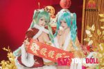 Shedoll Dongsheng(东笙) 145cm Gカップ フルシリコン リアルな肌質感付き 顎機能追加可 愛嬌 新年スペシャル たわわに実った巨乳 カスタム瞳 ラブドール - 画像 (16)