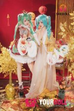 Shedoll Ailin(艾琳) 145cm Gカップ シリコンヘッド+TPEボディ 顎機能追加可 エルフ耳 新年スペシャル かわいい カスタム瞳 ラブドール - 画像 (10)