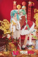 Shedoll Ailin(艾琳) 145cm Gカップ シリコンヘッド+TPEボディ 顎機能追加可 エルフ耳 新年スペシャル かわいい カスタム瞳 ラブドール - 画像 (9)