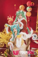 Shedoll Ailin(艾琳) 145cm Gカップ シリコンヘッド+TPEボディ 顎機能追加可 エルフ耳 新年スペシャル かわいい カスタム瞳 ラブドール - 画像 (6)