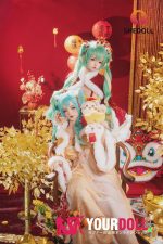 Shedoll Ailin(艾琳) 145cm Gカップ シリコンヘッド+TPEボディ 顎機能追加可 エルフ耳 新年スペシャル かわいい カスタム瞳 ラブドール - 画像 (13)