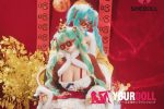 Shedoll Ailin(艾琳) 145cm Gカップ シリコンヘッド+TPEボディ 顎機能追加可 エルフ耳 新年スペシャル かわいい カスタム瞳 ラブドール - 画像 (28)
