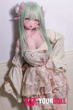 ElsaBabe 桃井光代 AHR025 140cm-M ピンク肌 フルシリコン 太眉 エルフ耳 ツンデレ アニメドール - 画像 (13)