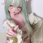 ElsaBabe 桃井光代 AHR025 140cm-M ピンク肌 フルシリコン 太眉 エルフ耳 ツンデレ アニメドール