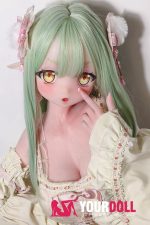 ElsaBabe 桃井光代 AHR025 140cm-M ピンク肌 フルシリコン 太眉 エルフ耳 ツンデレ アニメドール - 画像 (2)