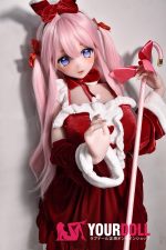 ElsaBabe 伊月珊瑚 AHR029 148cm-L ピンク肌 フルシリコン 太眉 サンタガール アニメドール - 画像 (14)