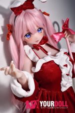 ElsaBabe 伊月珊瑚 AHR029 148cm-L ピンク肌 フルシリコン 太眉 サンタガール アニメドール