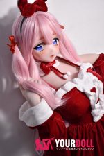 ElsaBabe 伊月珊瑚 AHR029 148cm-L ピンク肌 フルシリコン 太眉 サンタガール アニメドール - 画像 (11)