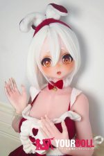 ElsaBabe 雪村鈴鹿 RAD056 140cm-M ピンク肌 フルシリコン 麻呂眉 サンタガール 赤面 アニメドール 新品 - 画像 (10)