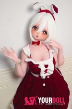 ElsaBabe 雪村鈴鹿 RAD056 140cm-M ピンク肌 フルシリコン 麻呂眉 サンタガール 赤面 アニメドール 新品 - 画像 (8)