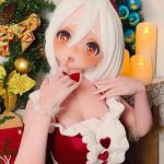 ElsaBabe 雪村鈴鹿 RAD056 140cm-M ピンク肌 フルシリコン 麻呂眉 サンタガール 赤面 アニメドール 新品