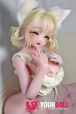 ElsaBabe 諏訪部晴香 AHR023 140cm-M ピンク肌 フルシリコン エロ 狐娘 コスプレ系 アニメドール - 画像 (11)