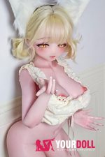ElsaBabe 諏訪部晴香 AHR023 140cm-M ピンク肌 フルシリコン エロ 狐娘 コスプレ系 アニメドール - 画像 (12)