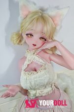 ElsaBabe 諏訪部晴香 AHR023 140cm-M ピンク肌 フルシリコン エロ 狐娘 コスプレ系 アニメドール - 画像 (15)