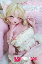 ElsaBabe 諏訪部晴香 AHR023 140cm-M ピンク肌 フルシリコン エロ 狐娘 コスプレ系 アニメドール - 画像 (6)
