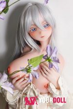 ElsaBabe 金枝汐 AHR027 148cm-L ピンク肌 フルシリコン 泣きぼくろ 色気 アニメドール - 画像 (5)