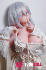 ElsaBabe 金枝汐 AHR027 148cm-L ピンク肌 フルシリコン 泣きぼくろ 色気 アニメドール - 画像 (11)