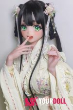 ElsaBabe 夢乃綾野 AHR021 140cm-M ピンク肌 フルシリコン 活発 麻呂眉 アニメドール 新品 - 画像 (10)