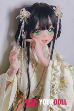 ElsaBabe 夢乃綾野 AHR021 140cm-M ピンク肌 フルシリコン 活発 麻呂眉 アニメドール 新品 - 画像 (8)