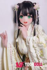 ElsaBabe 夢乃綾野 AHR021 140cm-M ピンク肌 フルシリコン 活発 麻呂眉 アニメドール 新品 - 画像 (18)