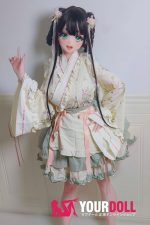 ElsaBabe 夢乃綾野 AHR021 140cm-M ピンク肌 フルシリコン 活発 麻呂眉 アニメドール 新品 - 画像 (30)