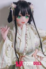 ElsaBabe 夢乃綾野 AHR021 140cm-M ピンク肌 フルシリコン 活発 麻呂眉 アニメドール 新品 - 画像 (2)