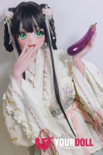 ElsaBabe 夢乃綾野 AHR021 140cm-M ピンク肌 フルシリコン 活発 麻呂眉 アニメドール 新品 - 画像 (26)