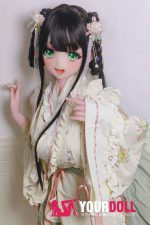 ElsaBabe 夢乃綾野 AHR021 140cm-M ピンク肌 フルシリコン 活発 麻呂眉 アニメドール 新品 - 画像 (29)