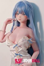 ElsaBabe 金枝汐 AHR027 148cm-S ピンク肌 フルシリコン 楚々 泣きぼくろ 照れ顔 アニメドール - 画像 (6)
