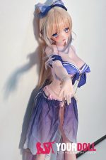 ElsaBabe 伊月珊瑚 AHR029 148cm-L ピンク肌 フルシリコン 太眉 楚々 照れ顔 アニメドール - 画像 (13)