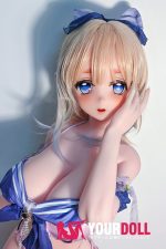 ElsaBabe 伊月珊瑚 AHR029 148cm-L ピンク肌 フルシリコン 太眉 楚々 照れ顔 アニメドール