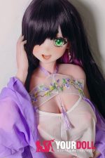 ElsaBabe 夢乃綾野 AHR021 140cm-M ピンク肌 フルシリコン 無邪気 麻呂眉 アニメドール - 画像 (2)