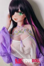 ElsaBabe 夢乃綾野 AHR021 140cm-M ピンク肌 フルシリコン 無邪気 麻呂眉 アニメドール - 画像 (6)