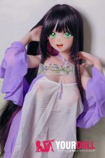 ElsaBabe 夢乃綾野 AHR021 140cm-M ピンク肌 フルシリコン 無邪気 麻呂眉 アニメドール - 画像 (12)