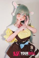ElsaBabe 桃井光代 AHR025 140cm-M ピンク肌 フルシリコン 太眉 エルフ耳 照れ顔 アニメドール - 画像 (17)