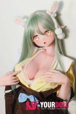 ElsaBabe 桃井光代 AHR025 140cm-M ピンク肌 フルシリコン 太眉 エルフ耳 照れ顔 アニメドール - 画像 (20)