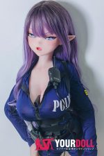 ElsaBabe 芝田遥 RAD015 148cm-L ピンク肌 フルシリコン 警察プレイ 美人 エルフ耳 巨乳 アニメドール - 画像 (13)