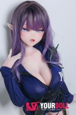 ElsaBabe 芝田遥 RAD015 148cm-L ピンク肌 フルシリコン 警察プレイ 美人 エルフ耳 巨乳 アニメドール - 画像 (2)