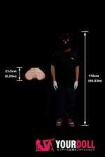Climax RS-6 シリコン製 10.55kg トルソー 巨尻 2穴あり Cinnamon肌 お尻の柔らか仕上げ付き オナホール - 画像 (4)