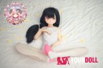 CroissantDoll(羊角社Doll) #B02 141cm 手描きメイク ビニール製のヘッド ホワイト肌 ウサギちゃん スレンダー 3種類の衣装付き 体操着 プレミアム仕様 アニメドール 新品 お買い得 - 画像 (11)
