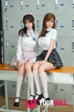 HSDoll #M4 142cm 19.5kg フルシリコン 植毛式の髪型&指関節&服付き 2穴有り 美人 楚々 フィギュア - 画像 (13)