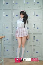 HSDoll #M4 142cm 19.5kg フルシリコン 植毛式の髪型&指関節&服付き 2穴有り 美人 楚々 フィギュア - 画像 (4)