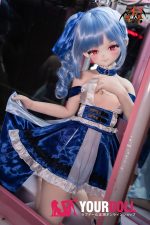 MOZU 流星 141cm 大胸 画像通りの仕様付き ビニール製のヘッド+TPEボディ 強気 縦瞳 SSRシリーズ アニメドール 新品 - 画像 (4)