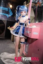 MOZU 流星 141cm 大胸 画像通りの仕様付き ビニール製のヘッド+TPEボディ 強気 縦瞳 SSRシリーズ アニメドール 新品 - 画像 (7)